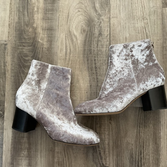 Rag & Bone Drea Boot Dove Velvet Grey  Size: 36.5 (US 6.5) - Picture 1 of 7